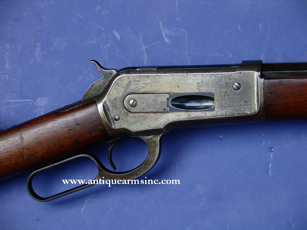 Winchester 1886 Rifle in Caliber .50 Express w/ Extra Length Barrel? 